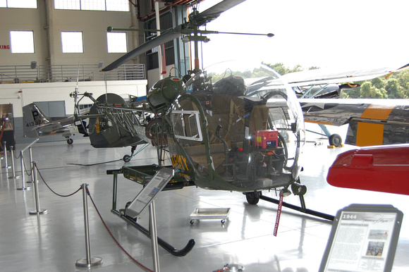 Bell 47G MASH Army Helicopter