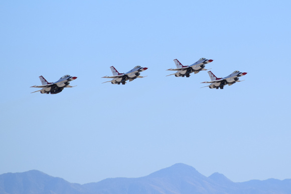 Thunderbirds taking off