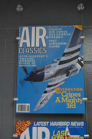 NA P-51D Mustang- Cripes A'Mighty Magazine Cover
