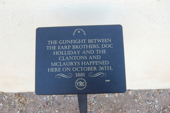 Shootout at the O.K. Corral - Tombstone Arizona