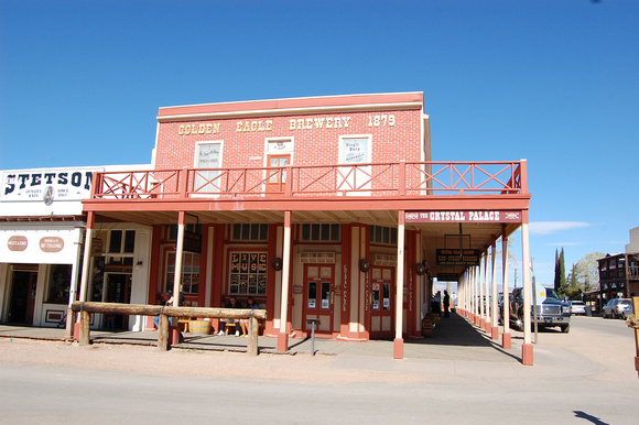 Golden Eagle Brewery - The Crystal Palace Saloon - Tombstone Arizona