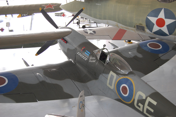 Spitfire XVI "GE-D", "Winston Churchill"